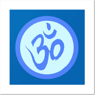 Spiritual Awakening OM Yoga Meditation Posters and Art